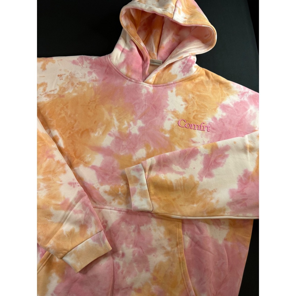 Comfrt Tie Dye Hoodie Pink Orange 3XL New in Bag